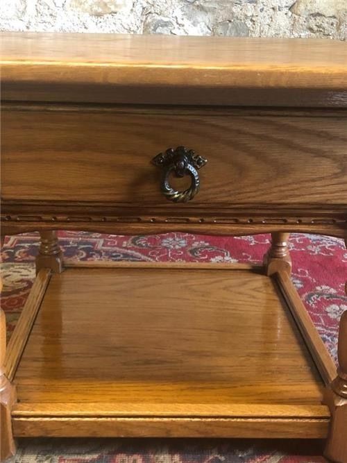 Bedside Cabinet Bedside Table Side Table Solid Oak photo buy