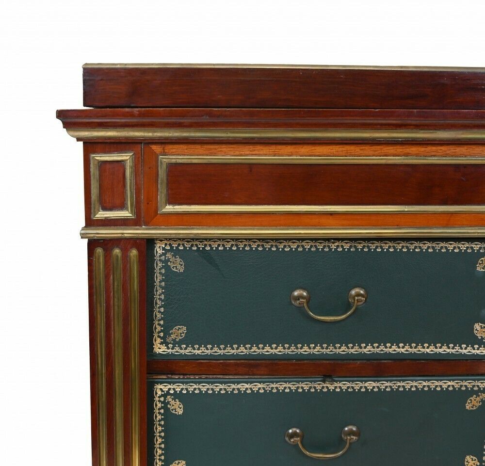 Charles X Cartonnier Chest Drawers French Antique Mahogany 1815 photo 4250.0