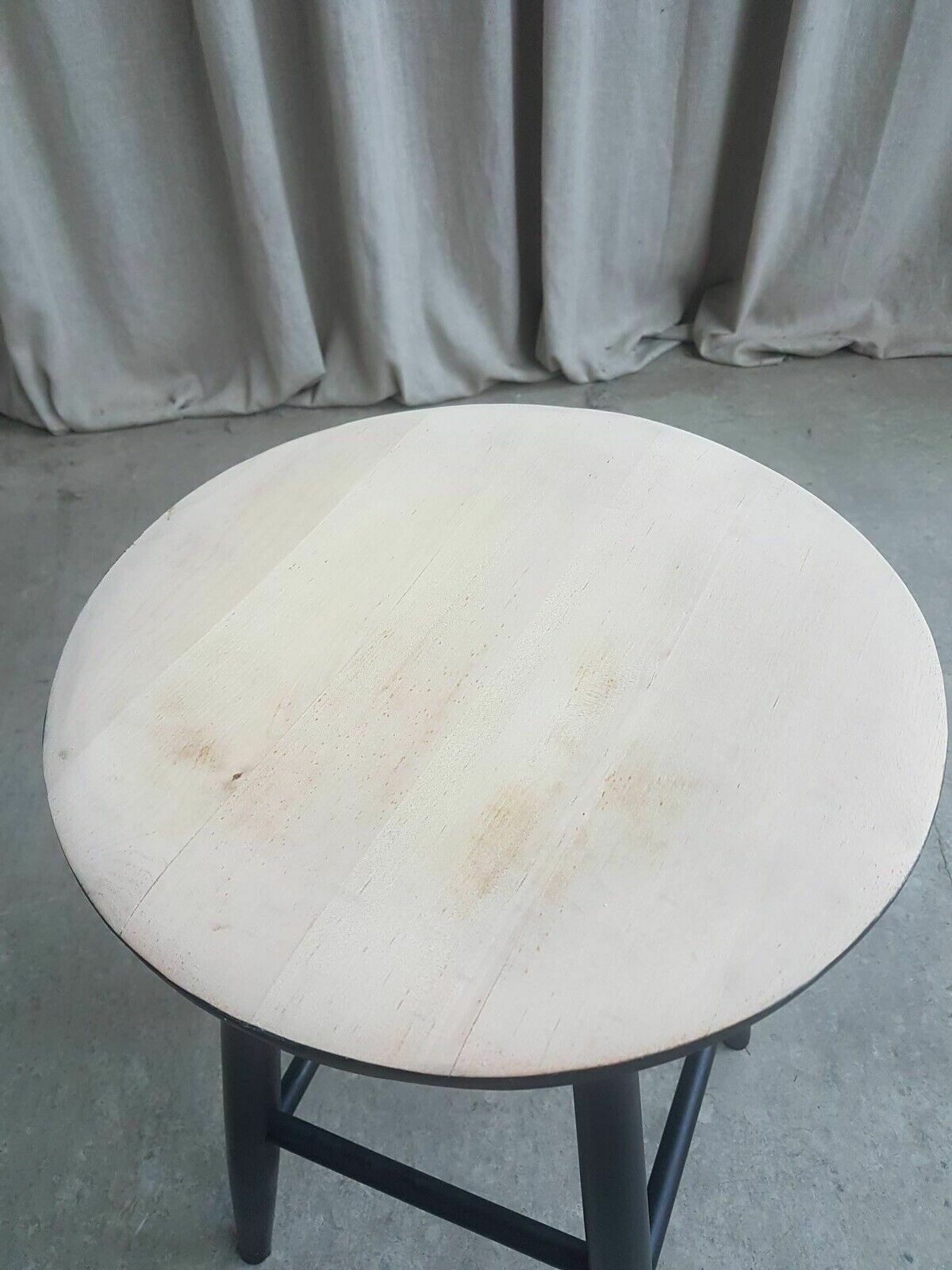 Have One To Sell? Sell It Yourself Vtg Mid Century Hagafors Stolefabrik Swedish Scandi Beech Stool Danish photo buy