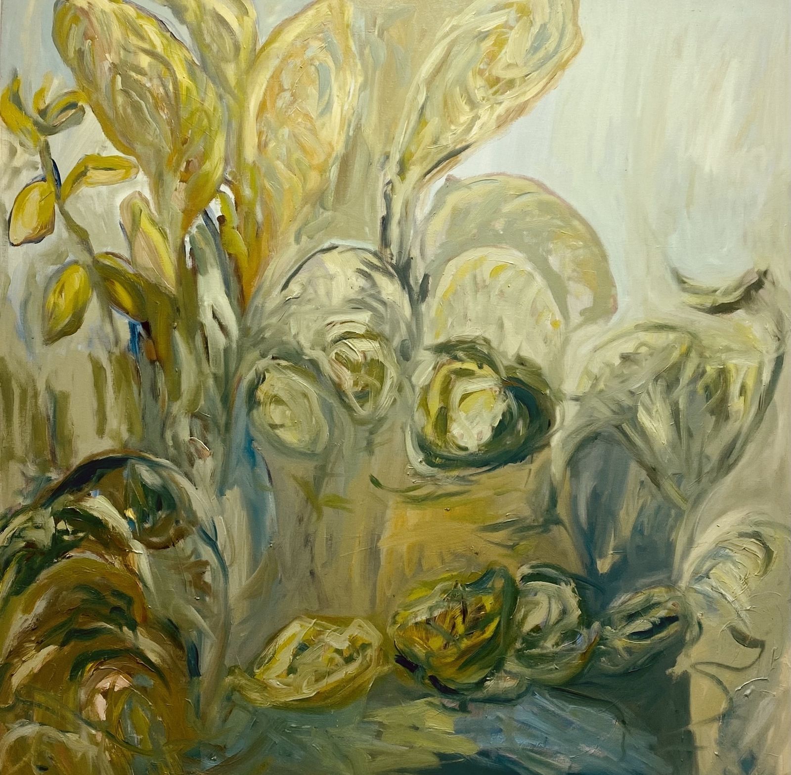 Full Of Life. Large Impressionist Oil Painting By Francesca Owen