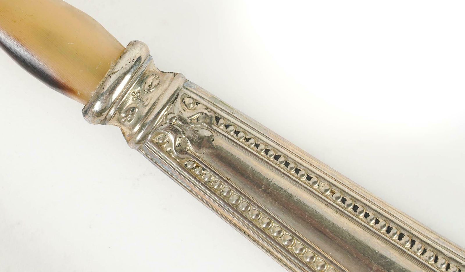 Pair Of Silver Plated Salad Servers. photo for sale
