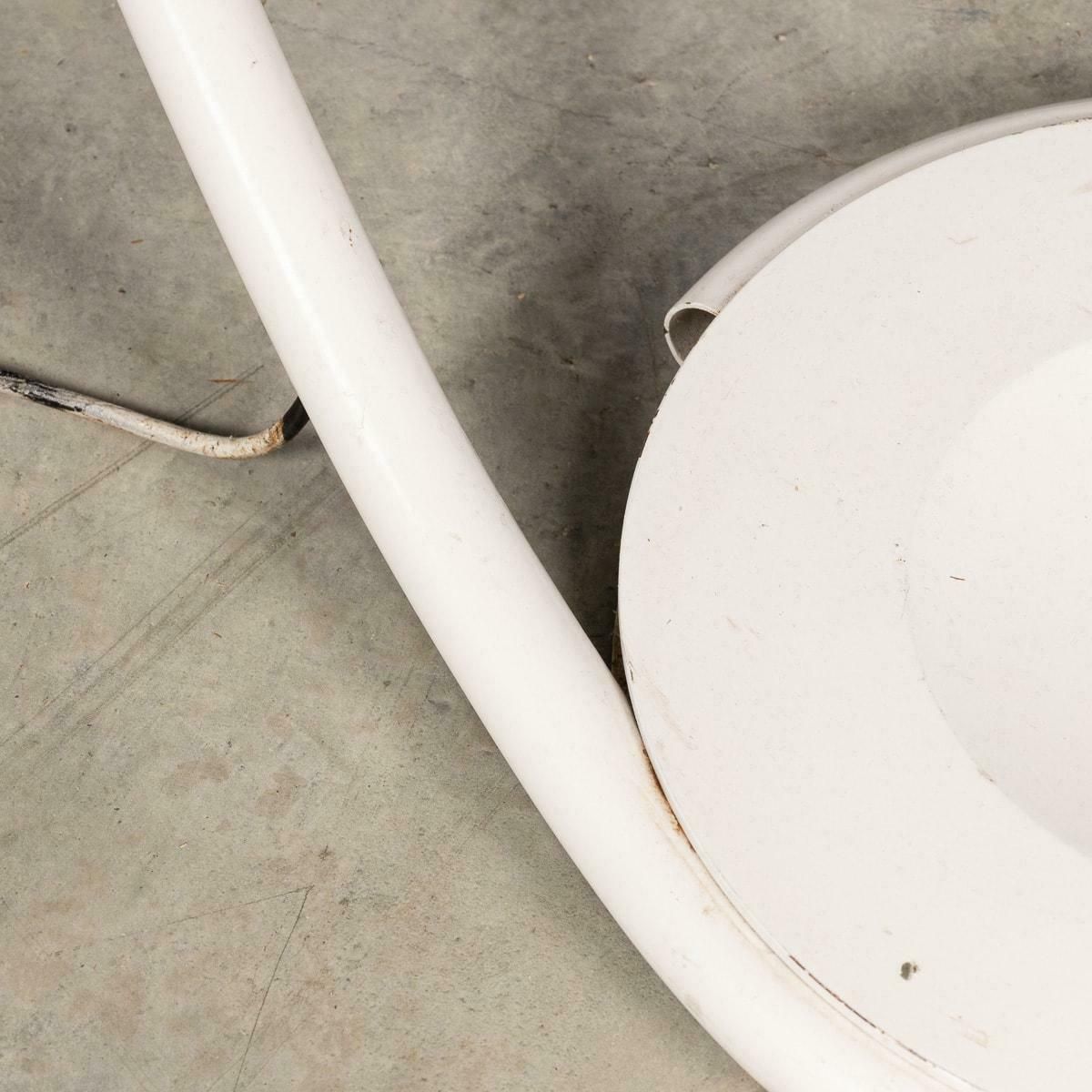 Lighting 20thc Italian White "Serpente" Floor Lamp By Elio Martinelli For Martinelli Luce photo