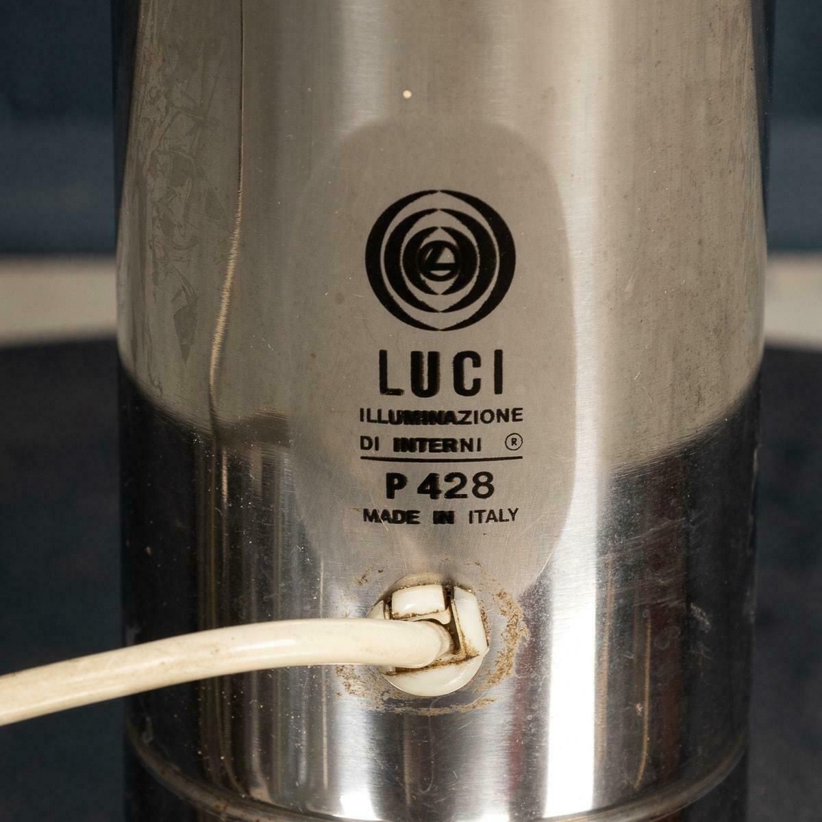 1795.0 20th Century Italian Floor Lamp By Pia Guidetti Crippa For Luci Italia C.1970 photo