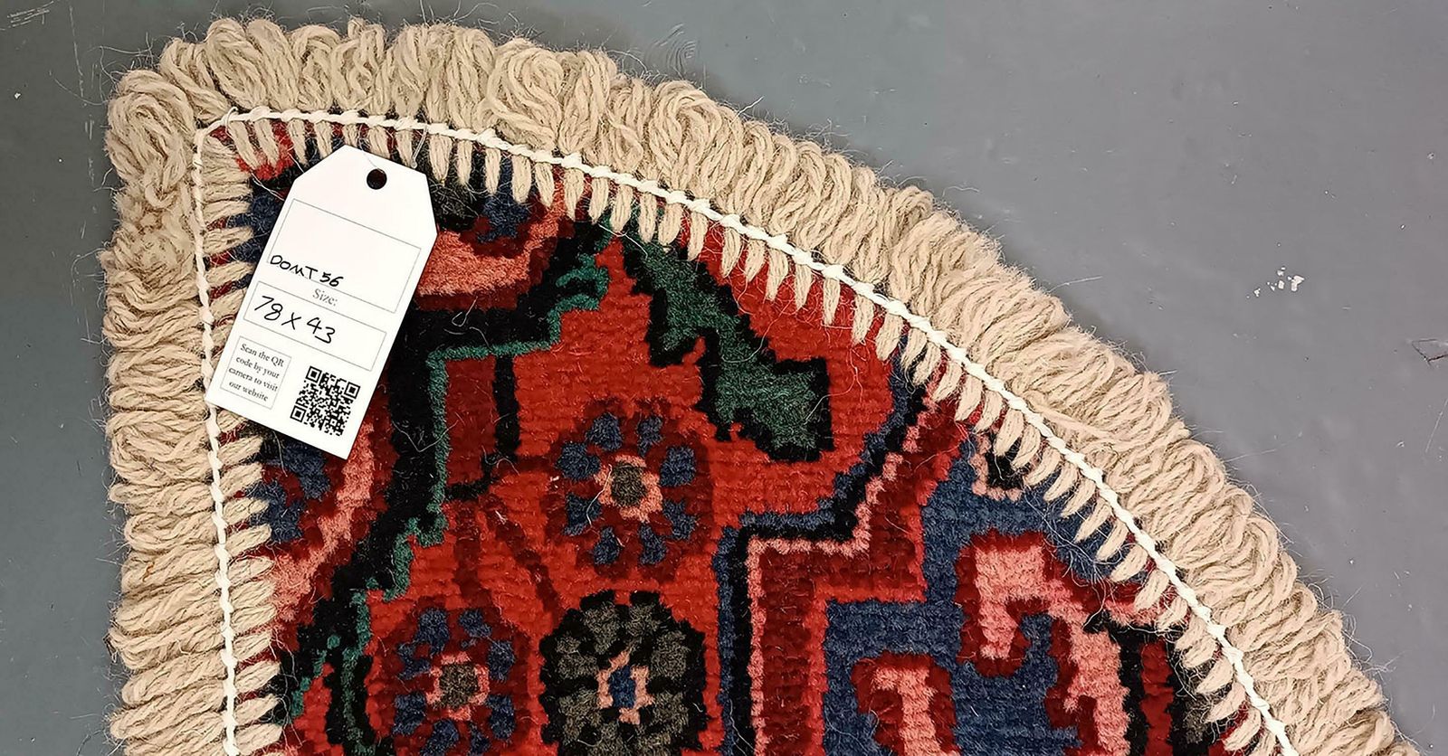 photo furniture Handmade Rug Doormat Oriental Rug Half Circular Interior Carpet Mat Entrance Way