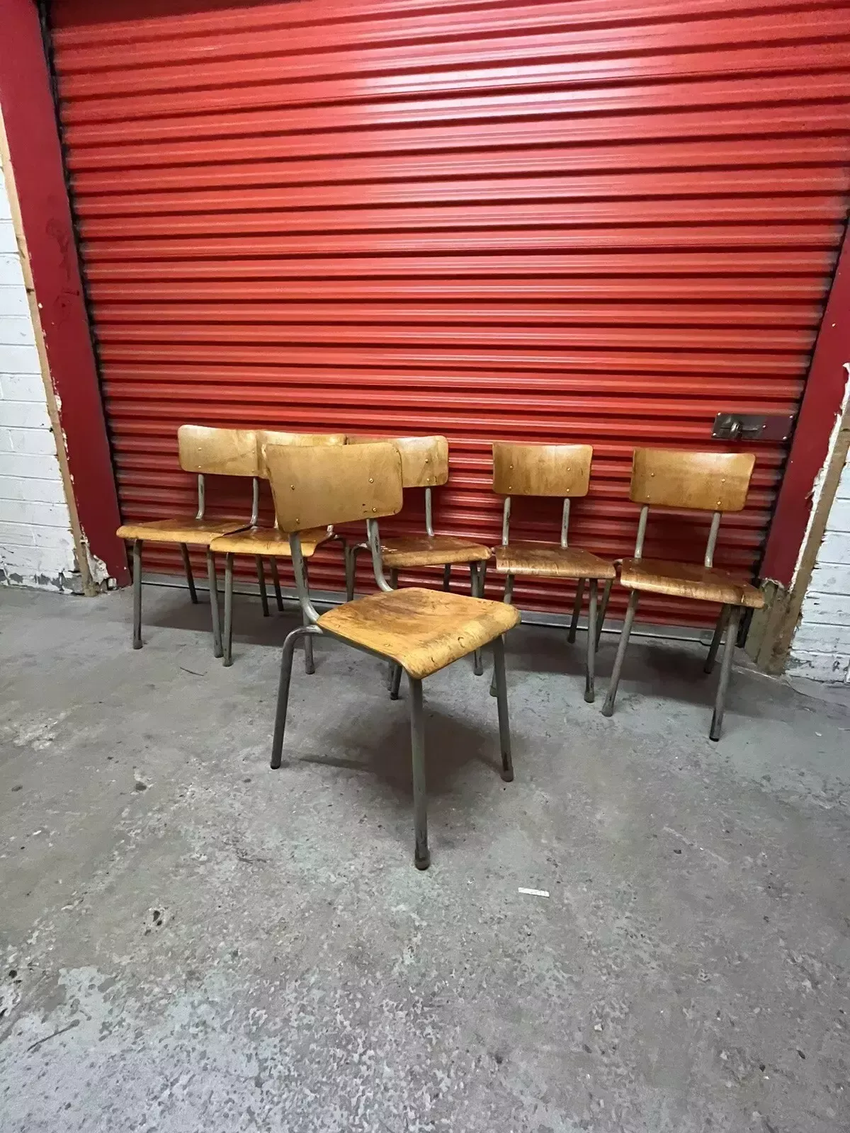 photo buy Bauhaus Style Stacking Chair   Suit Cafe / Bar / Tv Prop   Six Available