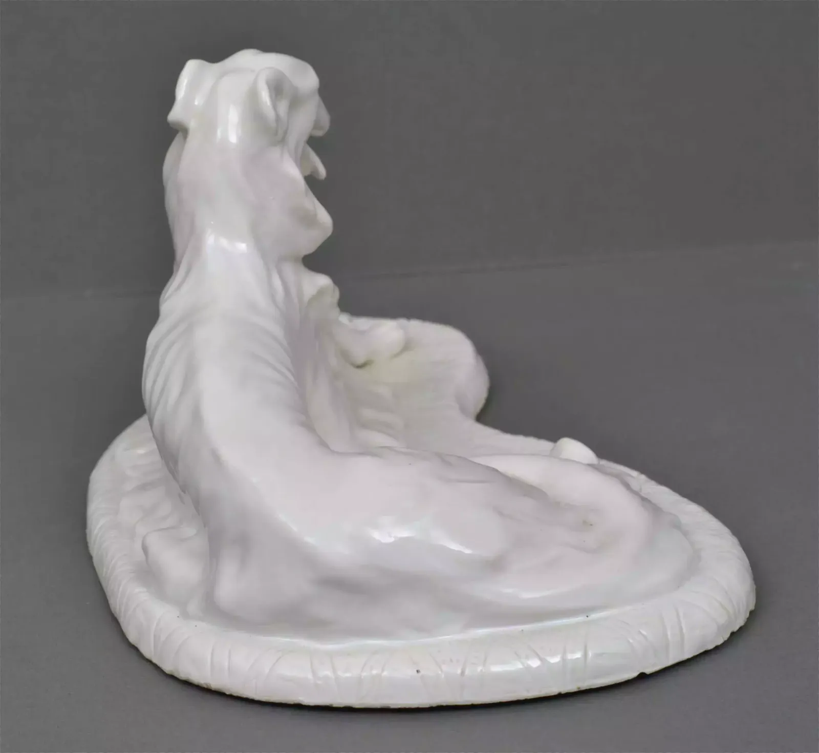 Porcelain Figure Wind Dog, Early 20th Century
