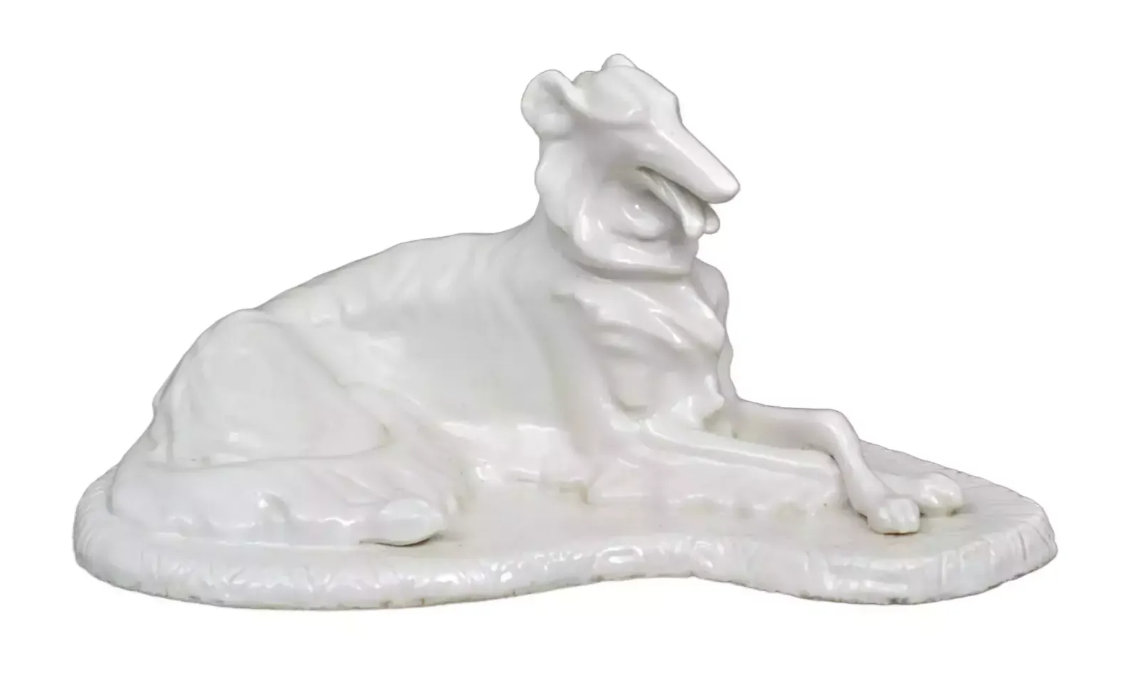 Porcelain Figure Wind Dog, Early 20th Century photo Art