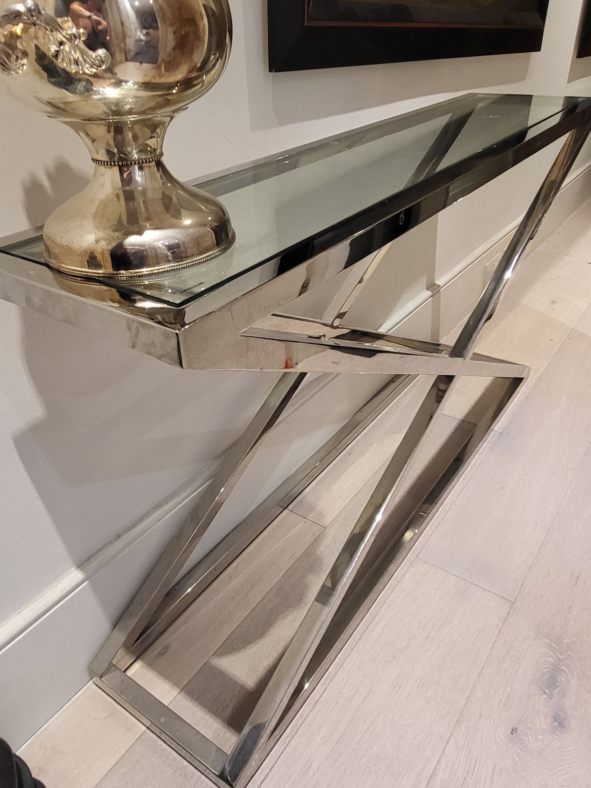 X Framed Console, Late 20th Century photo 425.0