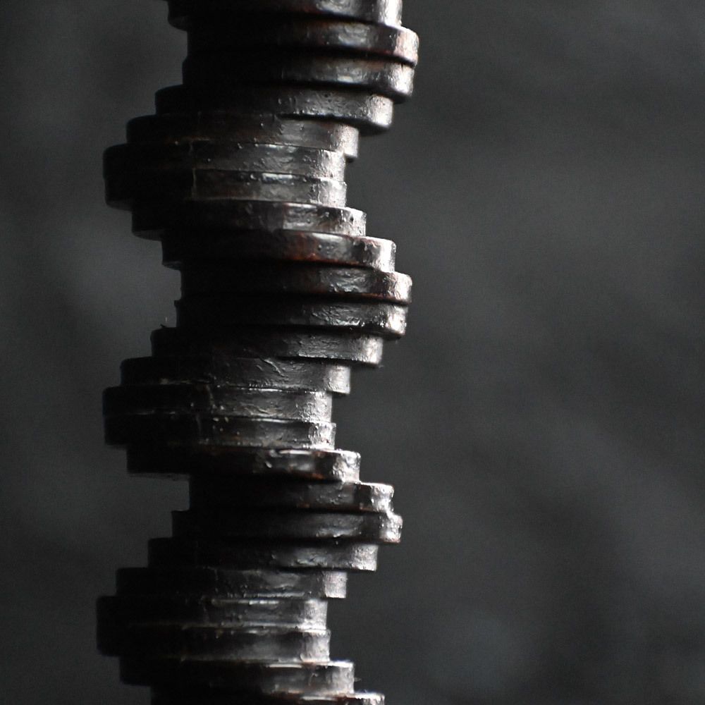 Folkart Candle Stick, Early 20th Century photo for sale