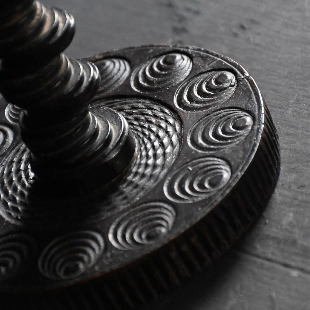 Folkart Candle Stick, Early 20th Century photo buy