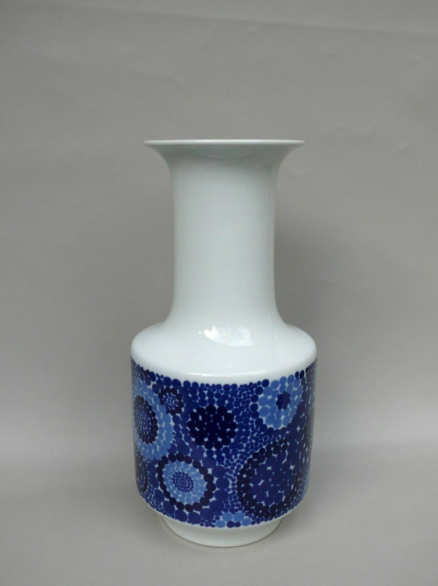 Large Pop Art Floor Vases From Heinrich Porcelain, 1960s, Set Of 2 photo for sale