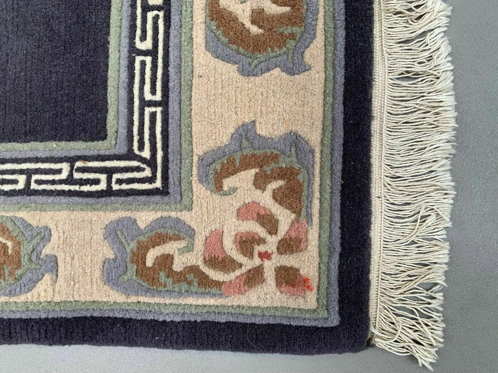 Tibetan Rug 188x91 Cm Oriental, Chinese, Nepalese, Tribal, Medium photo vintage