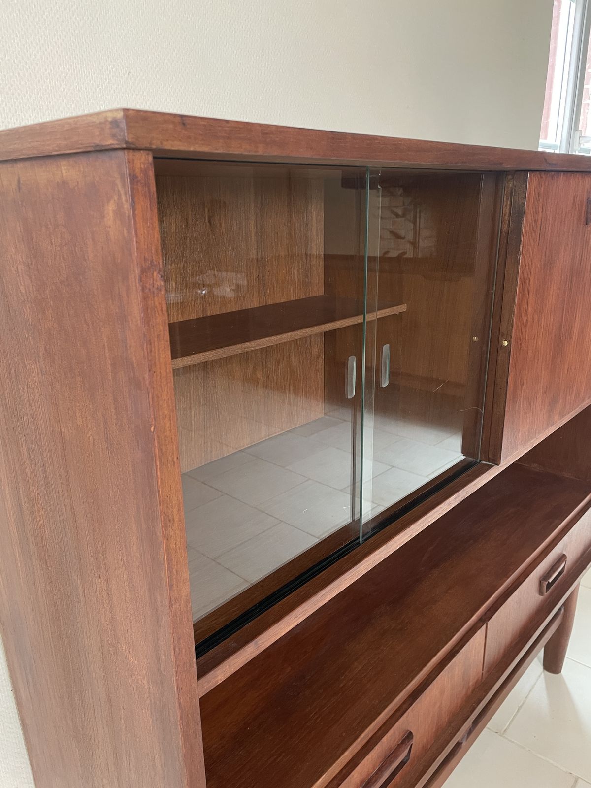 Scandinavian High Sideboard, 1960s photo Furniture