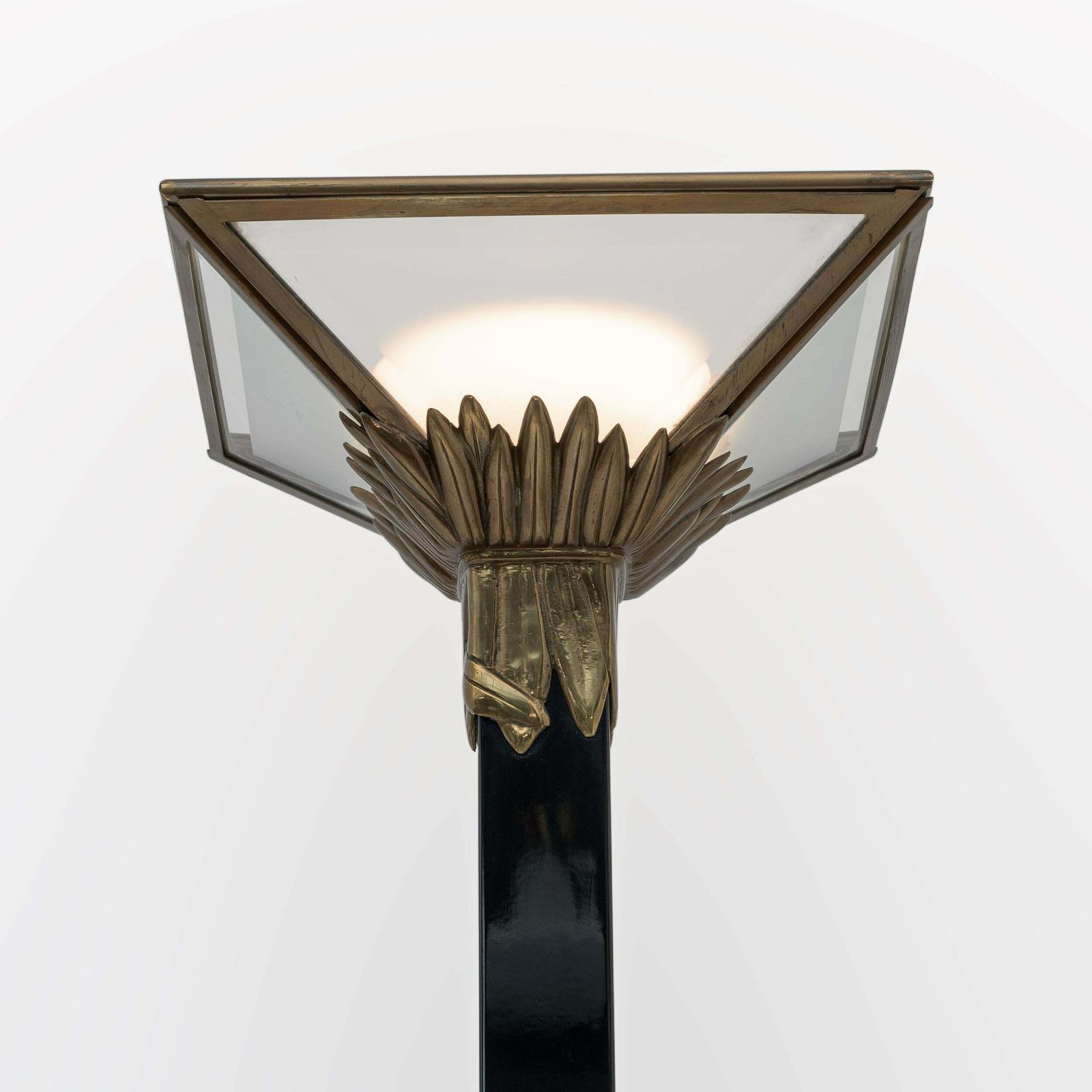 Gianfranco Frattini Art Deco Style Italian Floor Lamp By Relco Milano, 1970s photo for sale