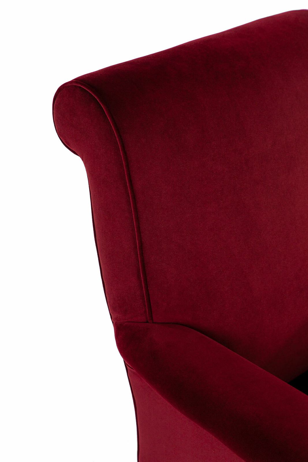 photo furniture Victorian Velvet Armchair, 1800s