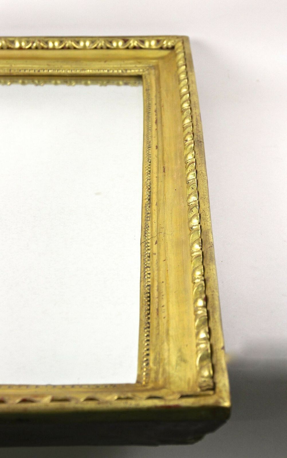 Home Decor 19th Century Golden Biedermeier Mirror With Bulls Eye Bars, Austria Ca. 1830 photo