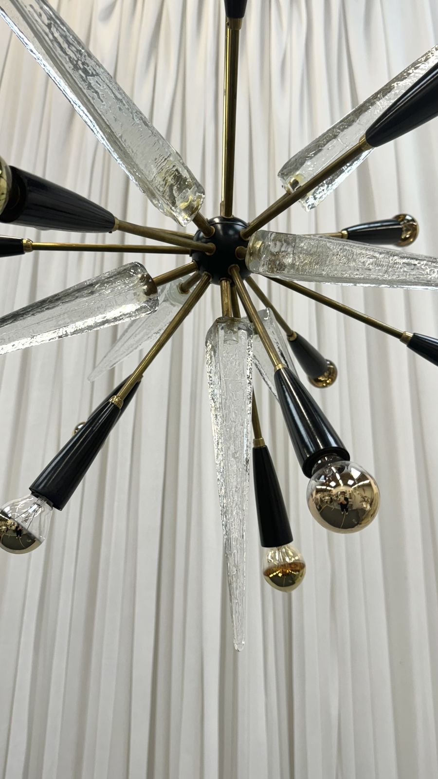 Murano Glass Sputnik Chandelier, 1960’s, Italy photo Lighting