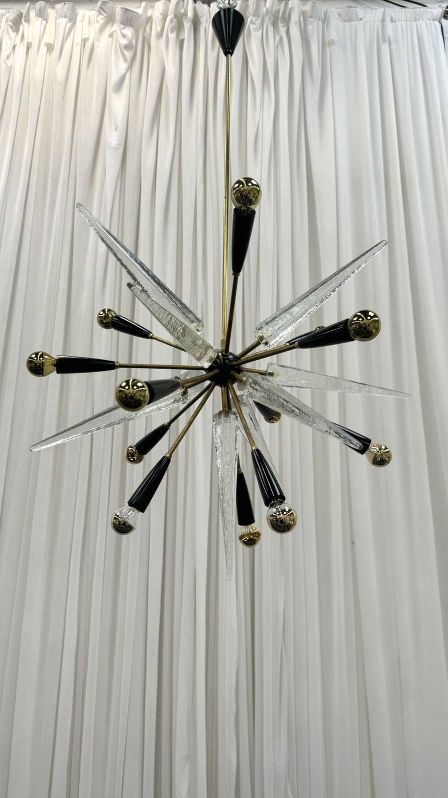 Lighting Murano Glass Sputnik Chandelier, 1960’s, Italy photo