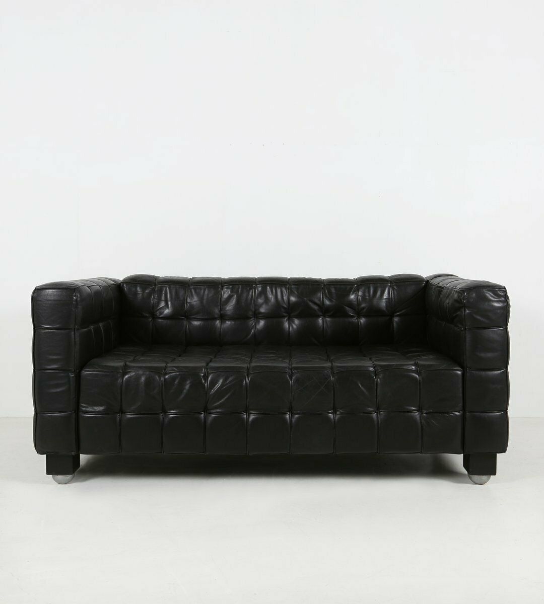 Kubus 8020 Sofa By Josef Hoffmann For Wittmann, 1980s photo buy
