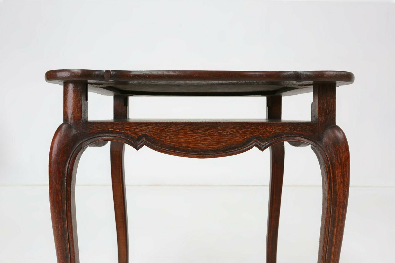 French Card Table In Wood With 2 Drawers, 1890s photo Furniture