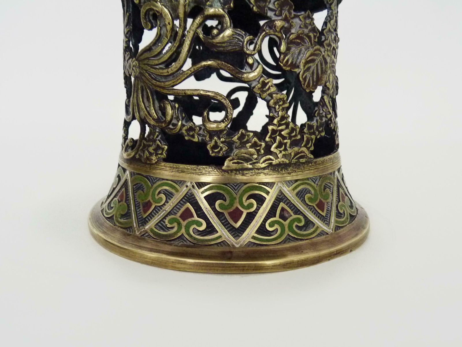 Important Incense Burner, Bronze And Cloisonné, Late 19th Century photo buy