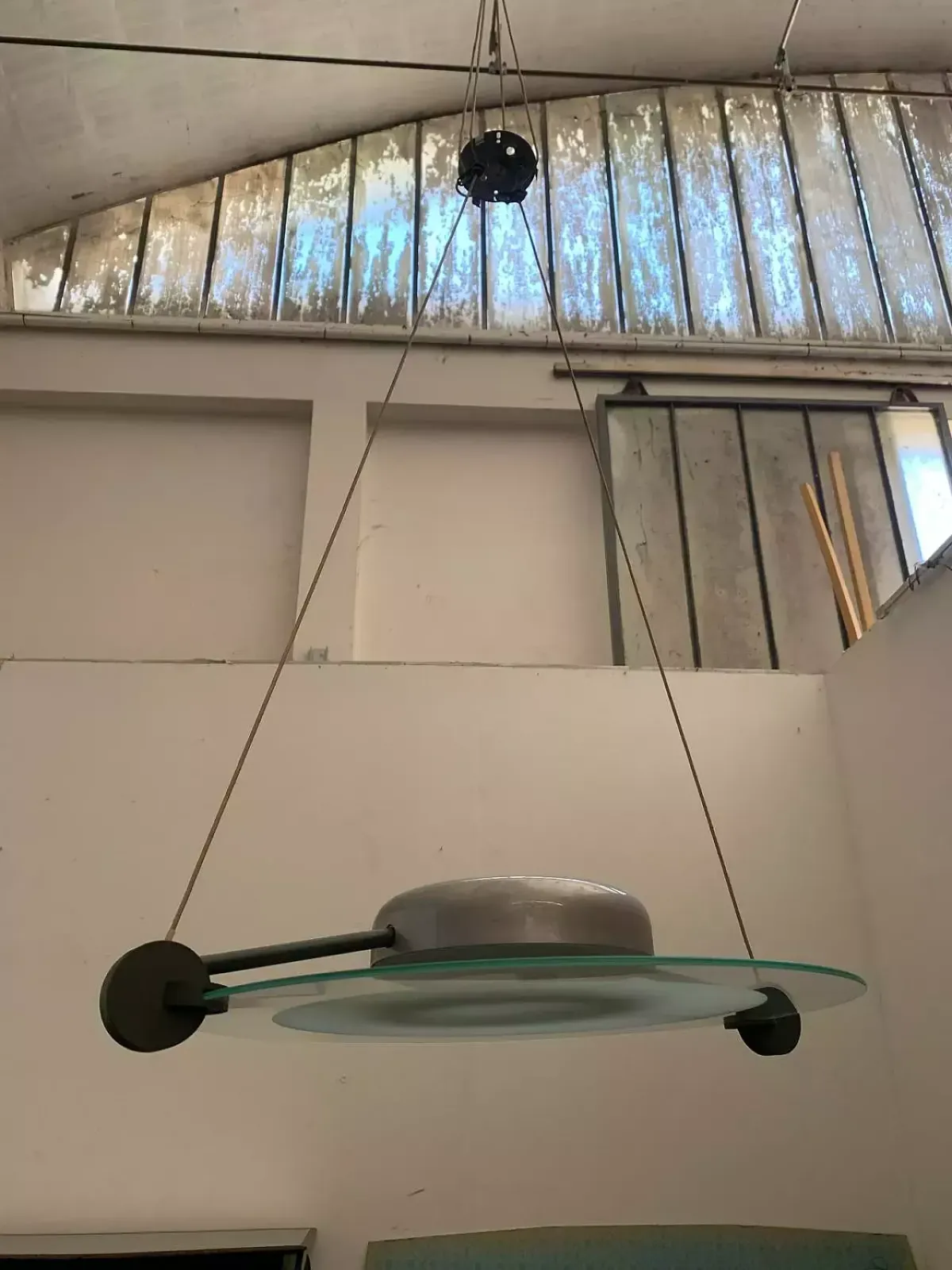 Cyclos Chandelier By Michele De Lucchi For Artemide, 1980s photo buy
