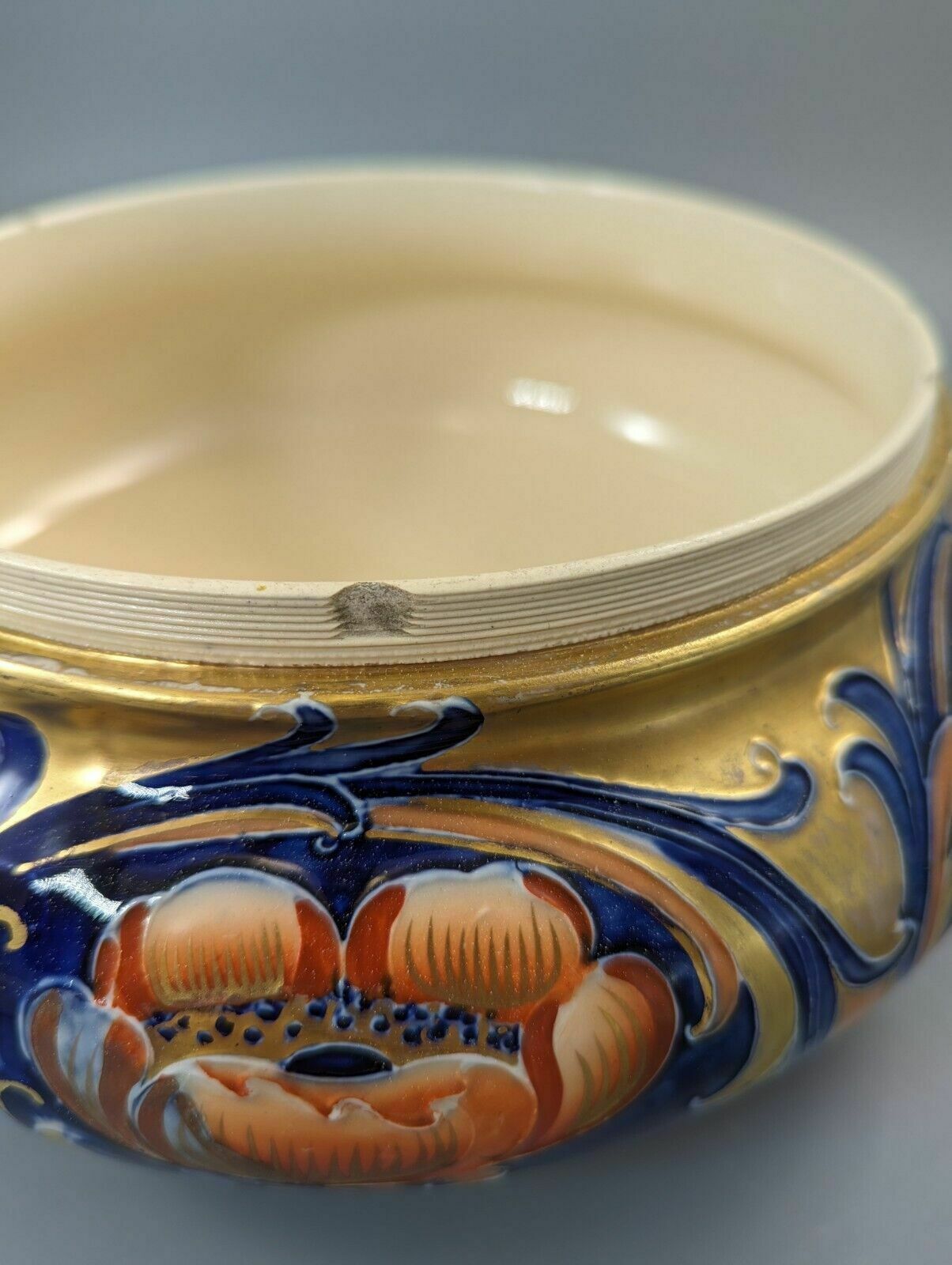 A Very Large Moorcroft Macintyre & Co Pot Pourri And Lid, C.1904 1913 photo vintage