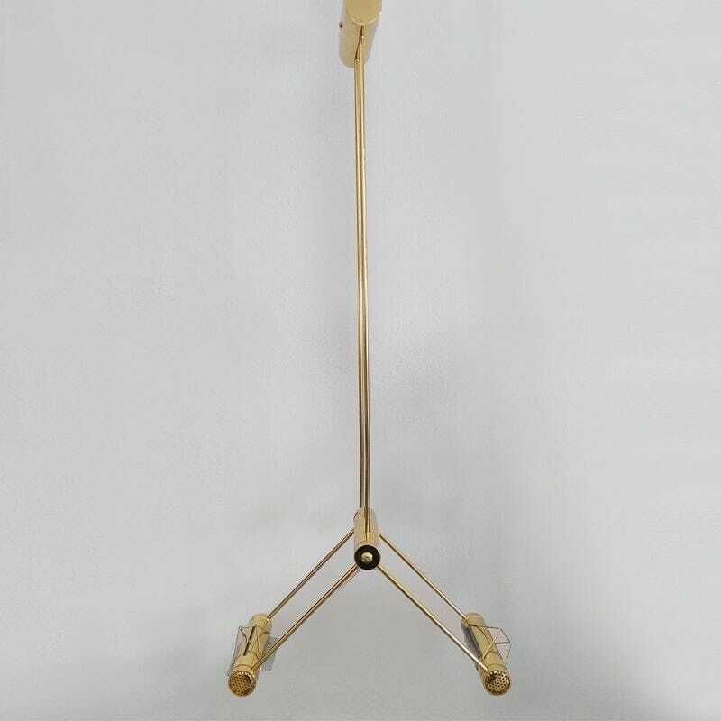 1970s Gorgeous Pendant Lamp In Brass By Cattaneo. Made In Italy photo furniture