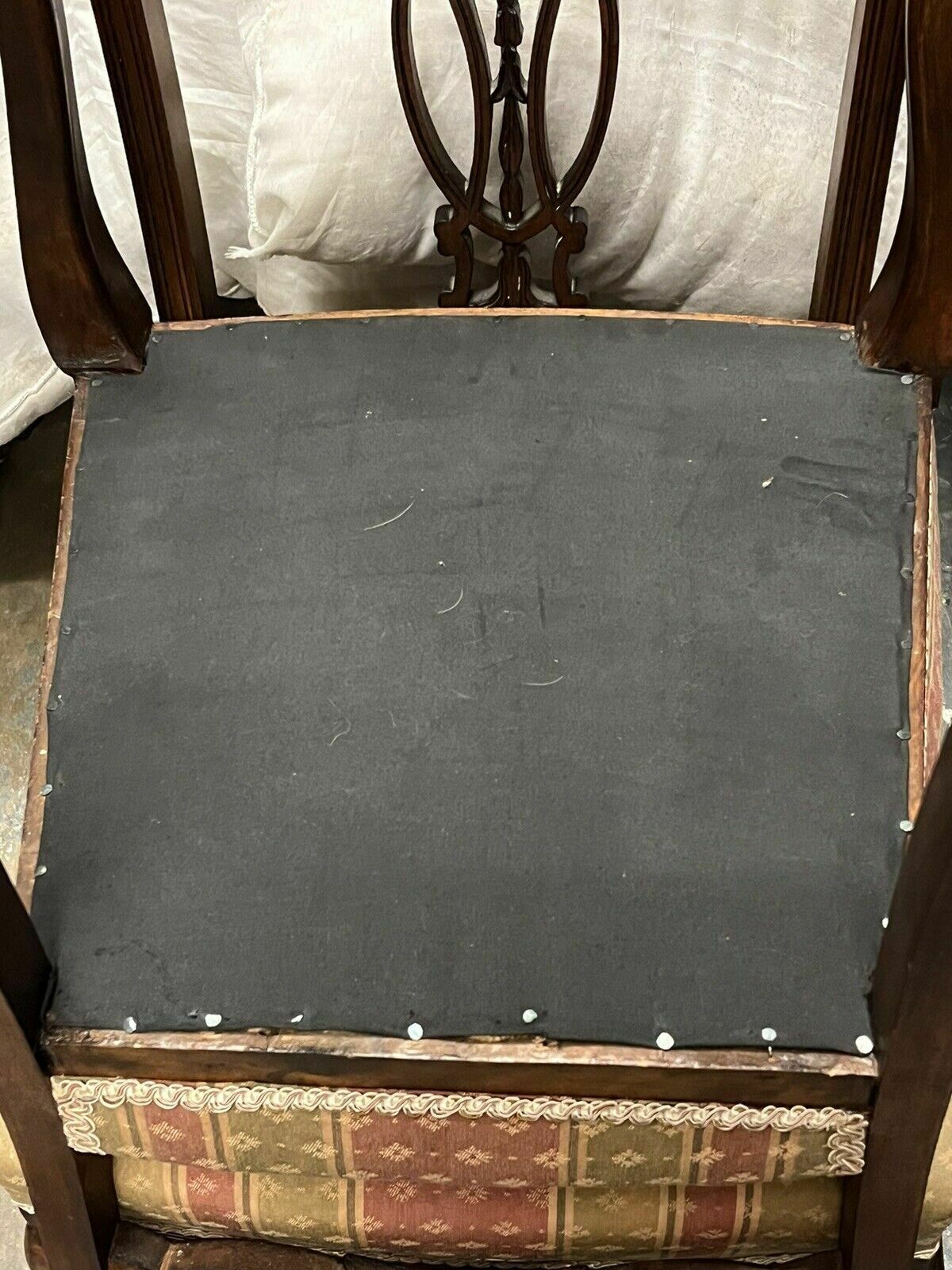 photo furniture Edwardian Set Of Dining Chairs.