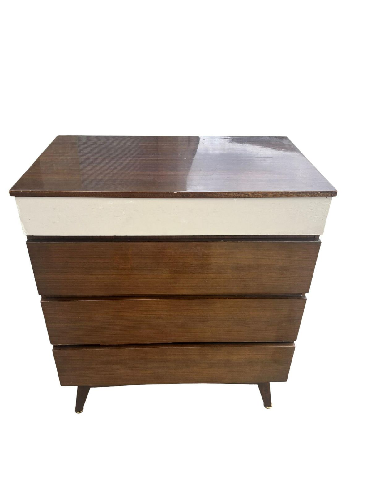 Mid Century Teak Chest Of Drawers By Meredew Of Great Britain photo Furniture