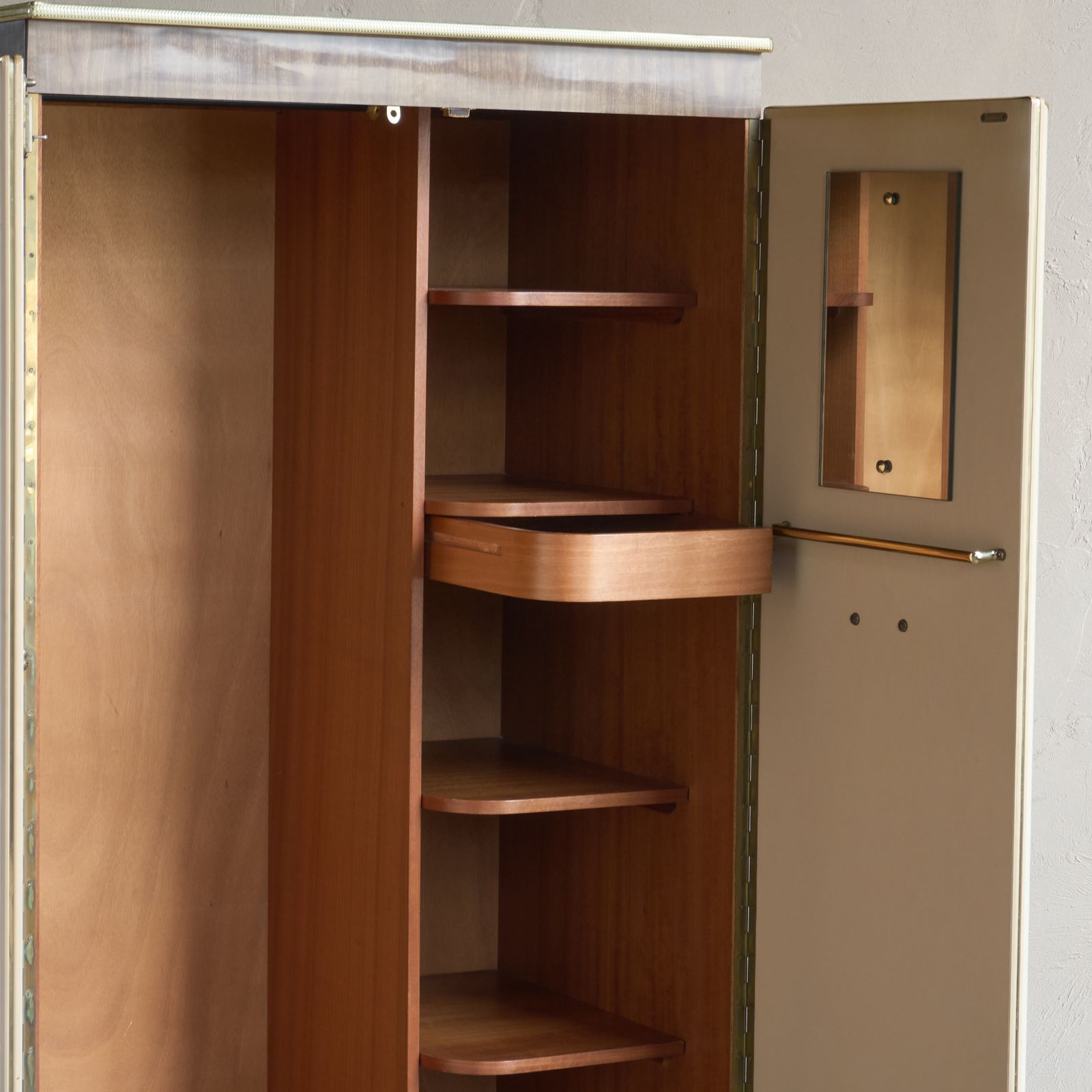 photo vinterior 1960s Italian Style Single Wardrobe By Stonehill Furniture
