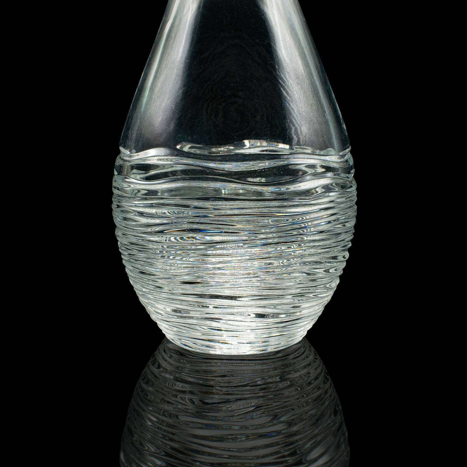 photo furniture Vintage Lemonade Refresher, Italian, Glass, Serving Ewer, Decanter, Circa 1970
