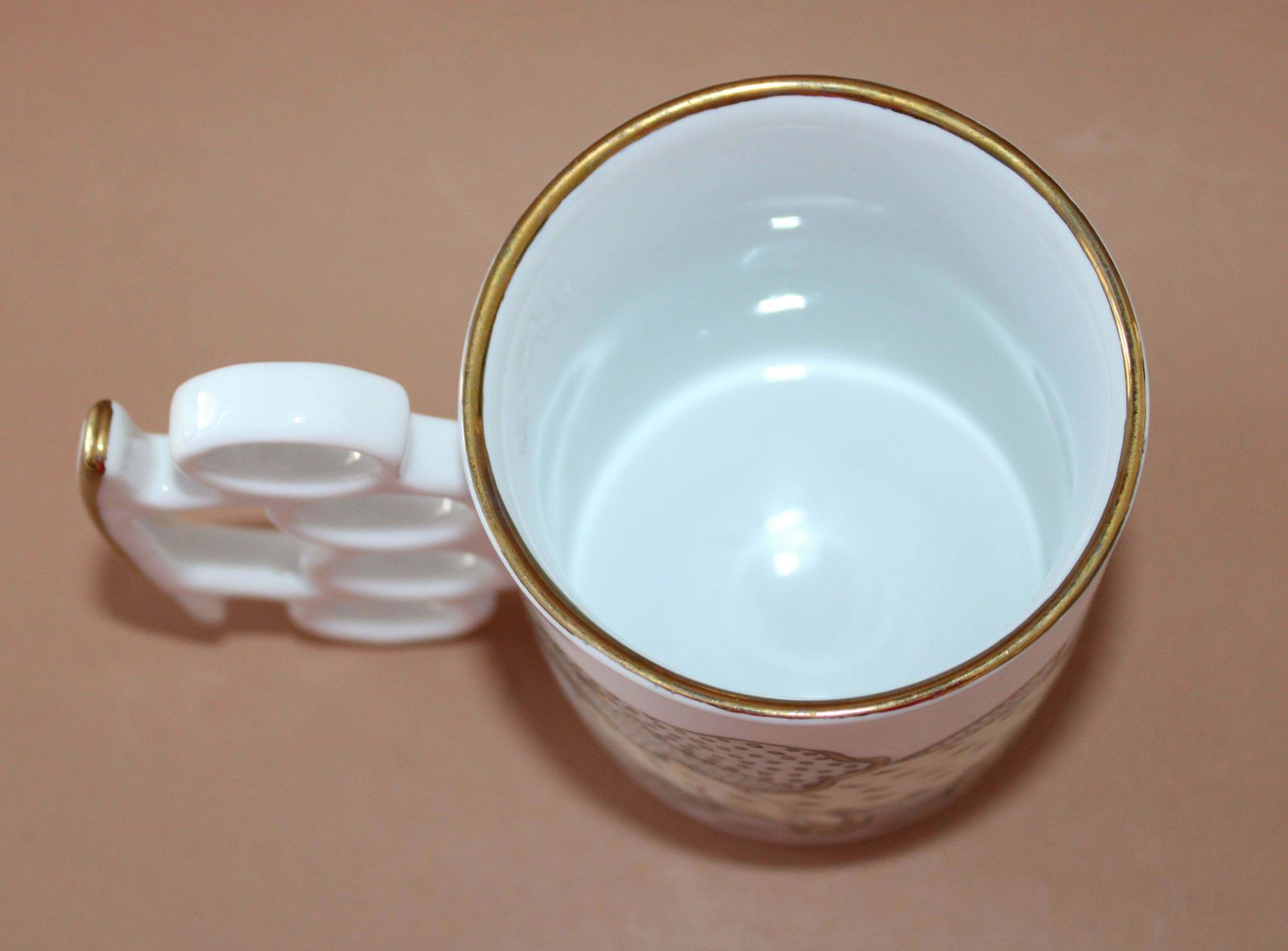 Antonina Paskevica Mug With Dinosaurs. Porcelain H 11, 5 Cm; D 8, 5 Cm photo buy