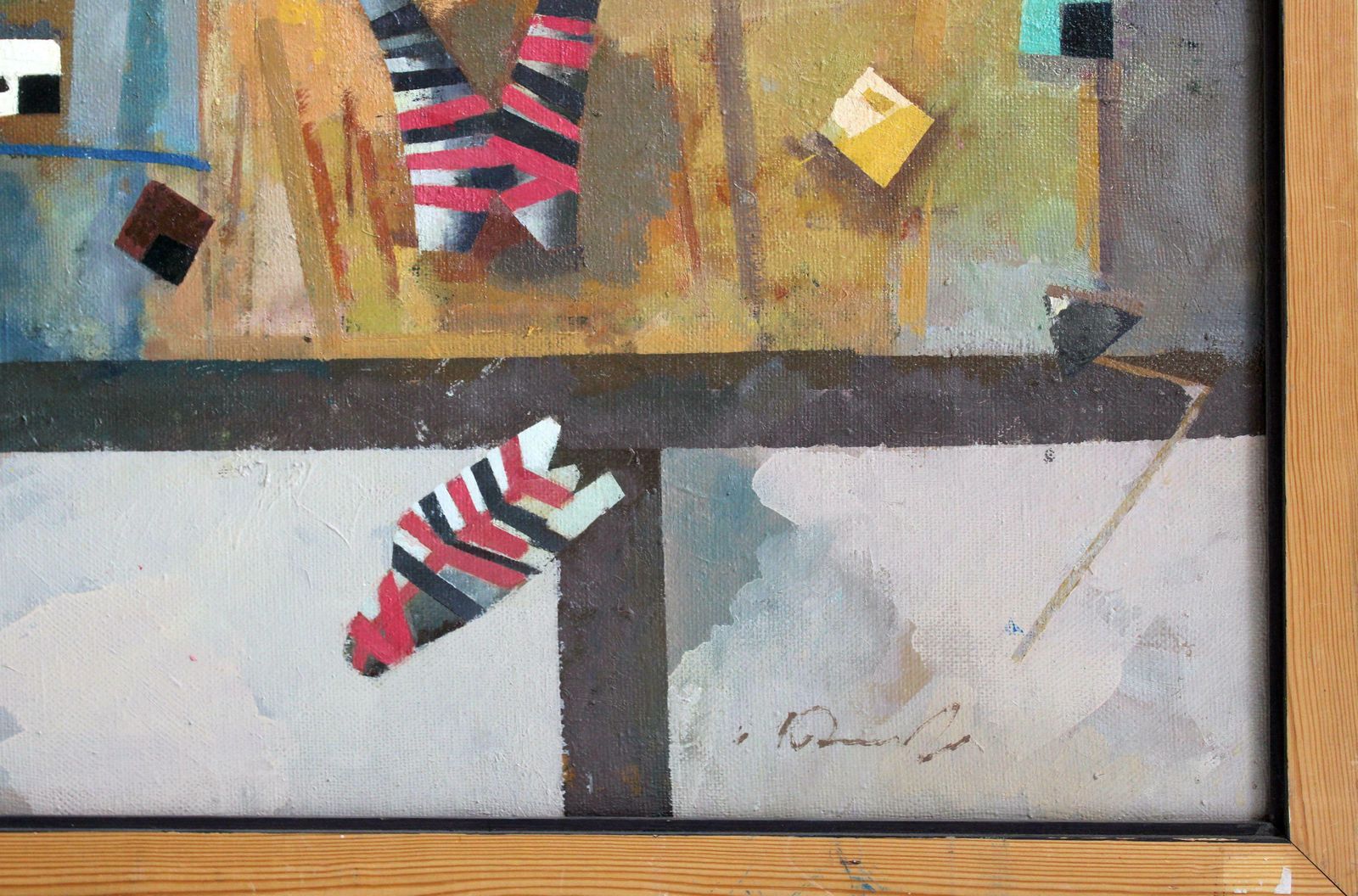 Victor Karnauh Still Life. Oil On Canvas, 94. 5 X 115. 5 Cm photo for sale
