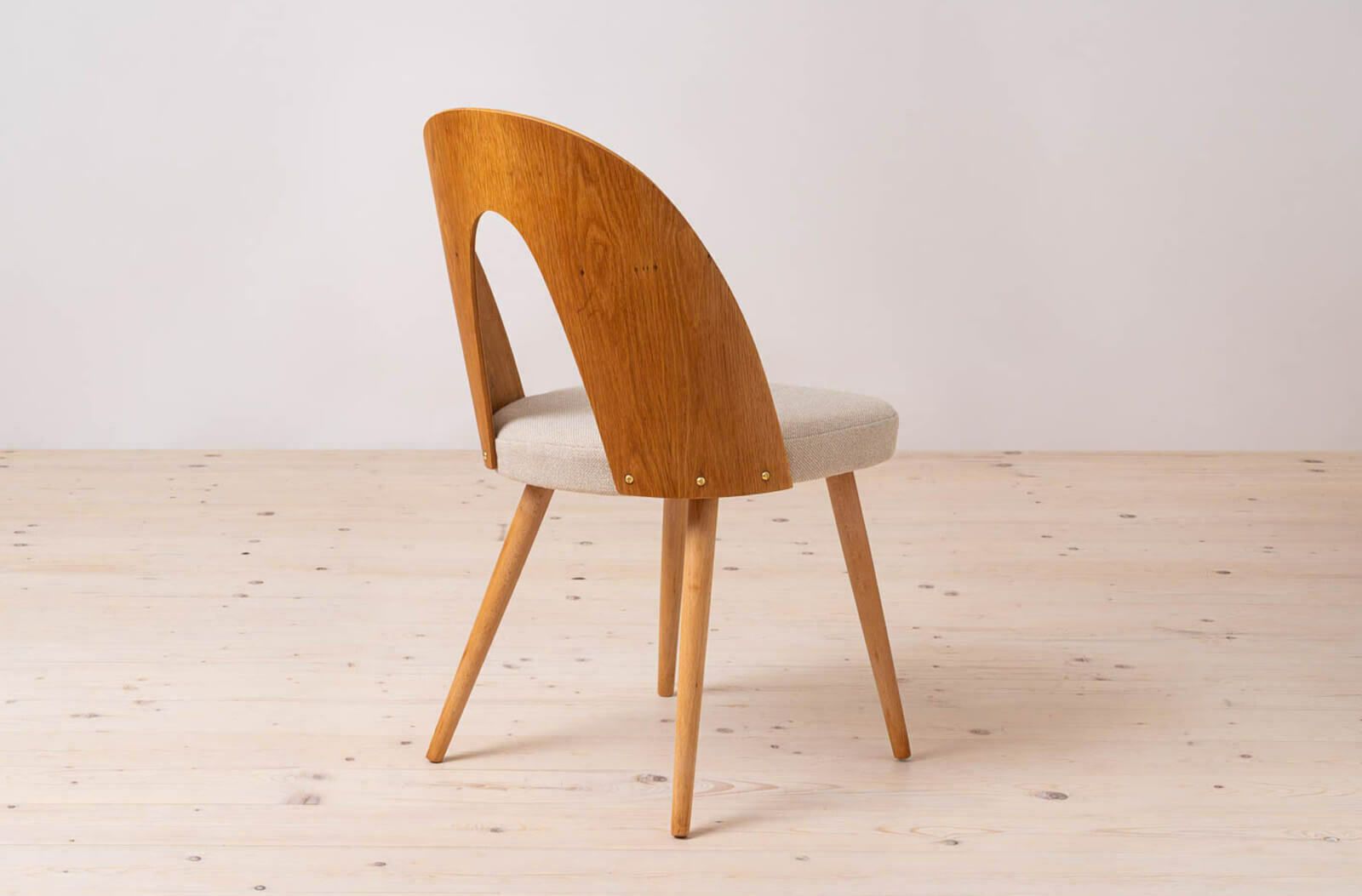 photo vinterior Set Of 16 Mid Century Dining Chairs By A.šuman, 1960s, Customizable Upholstery Available