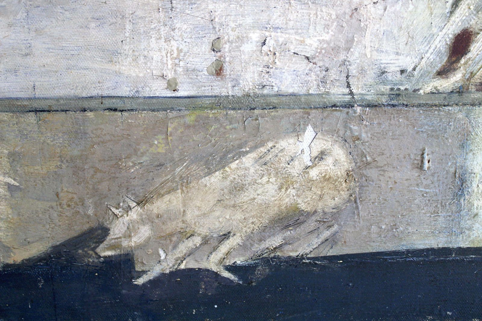 Victor Karnauh Game. Oil On Canvas, 90x110 Cm photo Art