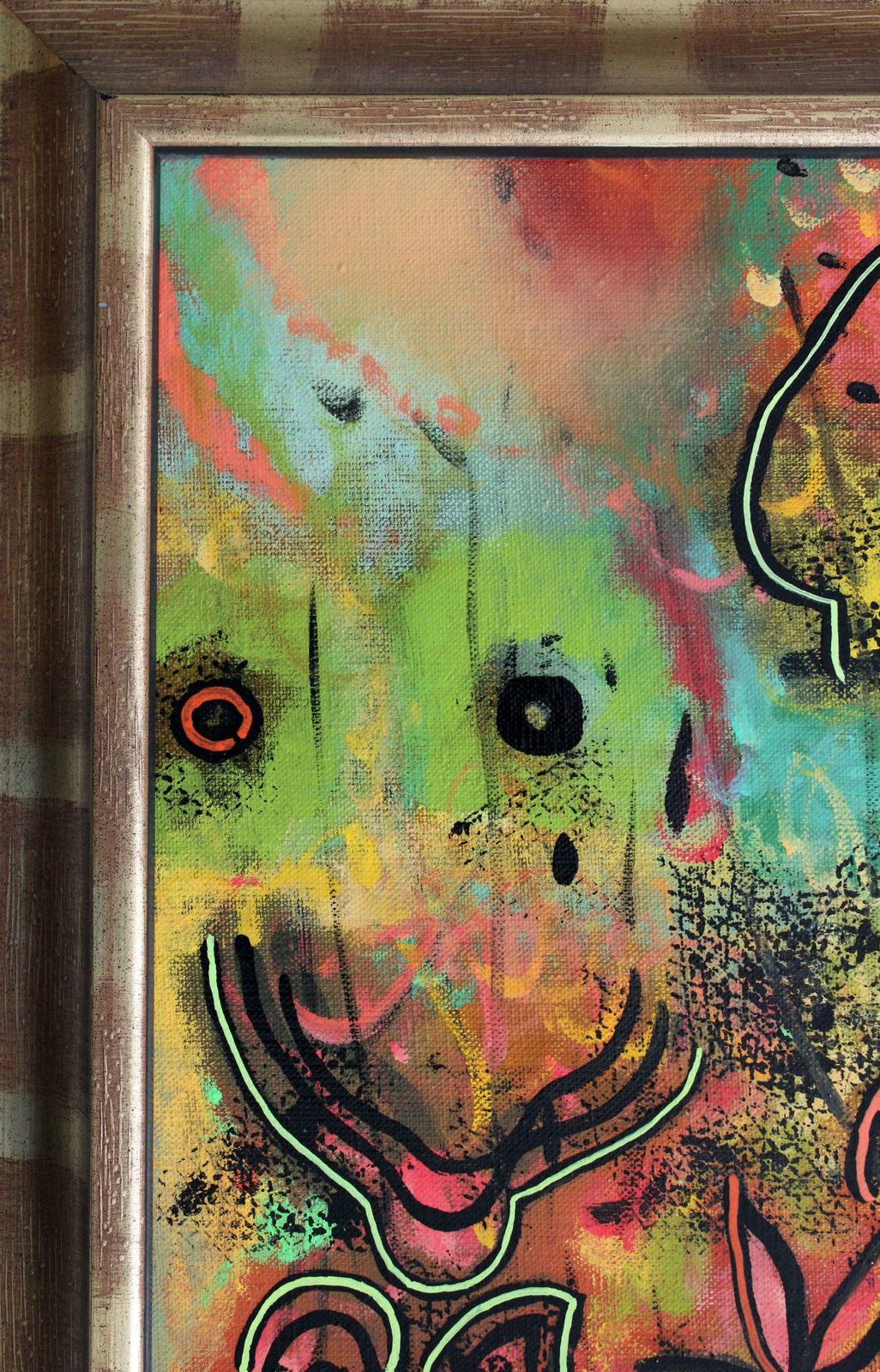 Andrey Amelkovich Elementary School. 2000, Canvas, Mixed Media, 70x49 Cm 2000 photo vinterior