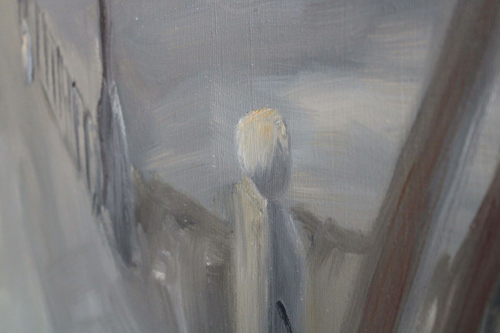 Art Valery Pesin March. 1989. Oil On Canvas, 80x90 Cm 1989 photo