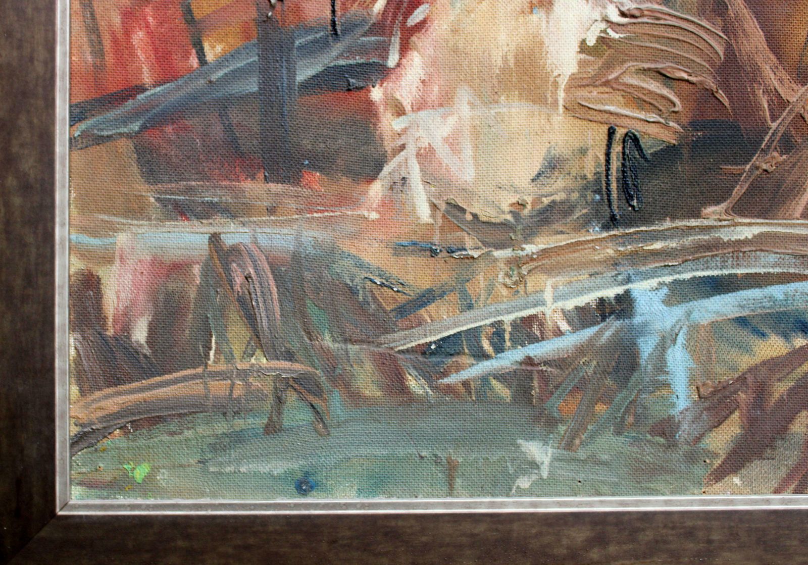 Victor Karnauh Autumn Wind. Cardboard, Oil, 64 X 75 Cm photo vinterior