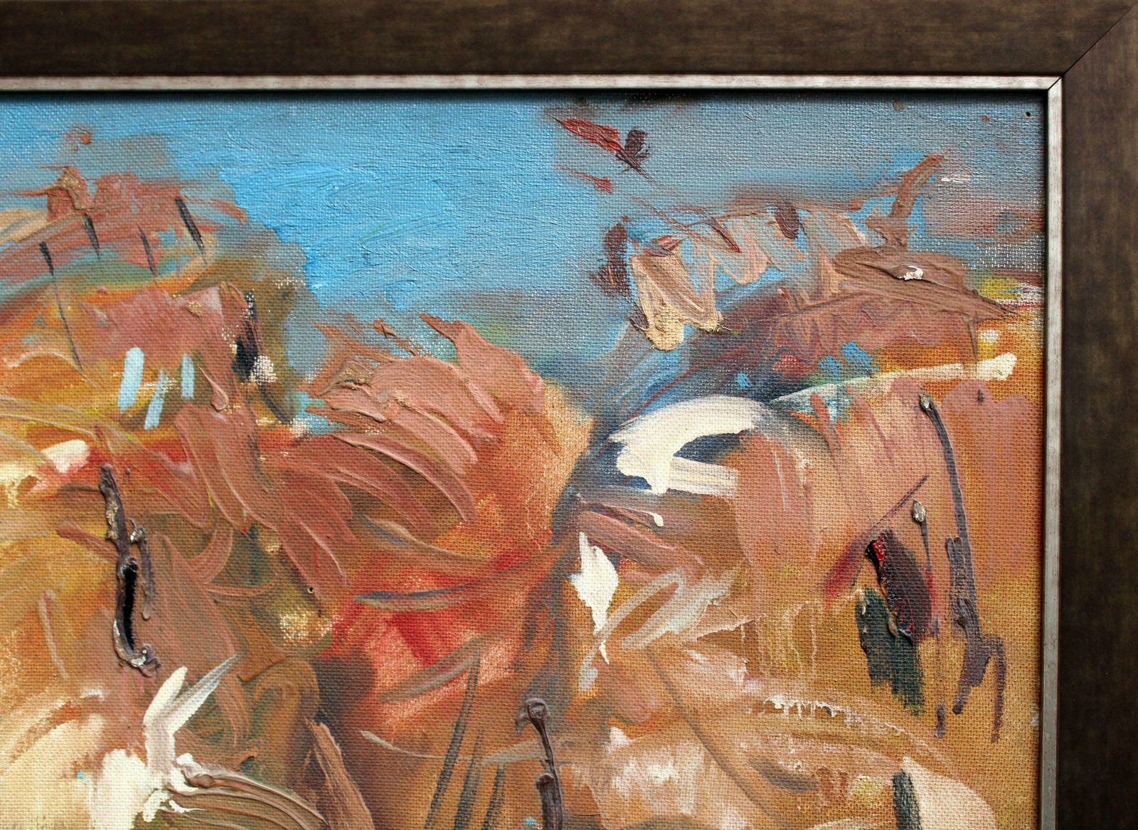 photo furniture Victor Karnauh Autumn Wind. Cardboard, Oil, 64 X 75 Cm