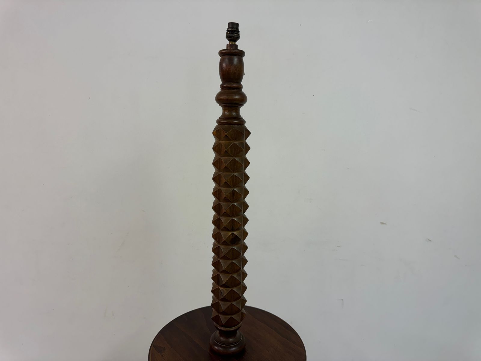 Carved French Floor Lamp In The Style Of Charles Dudouyt photo furniture