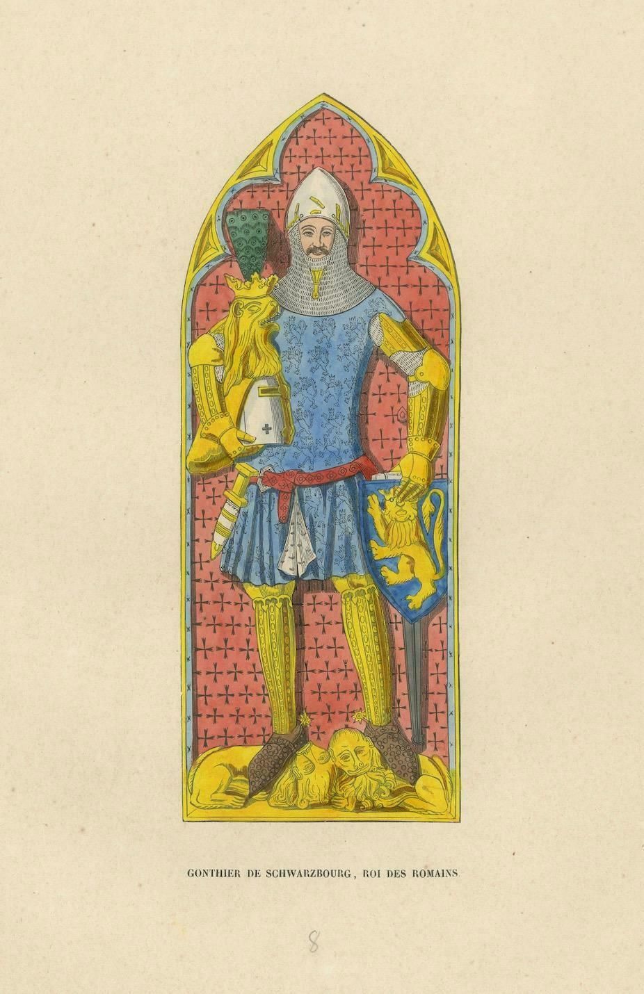 King Günther Von Schwarzburg: The Warrior Monarch, 1847 photo 172.0