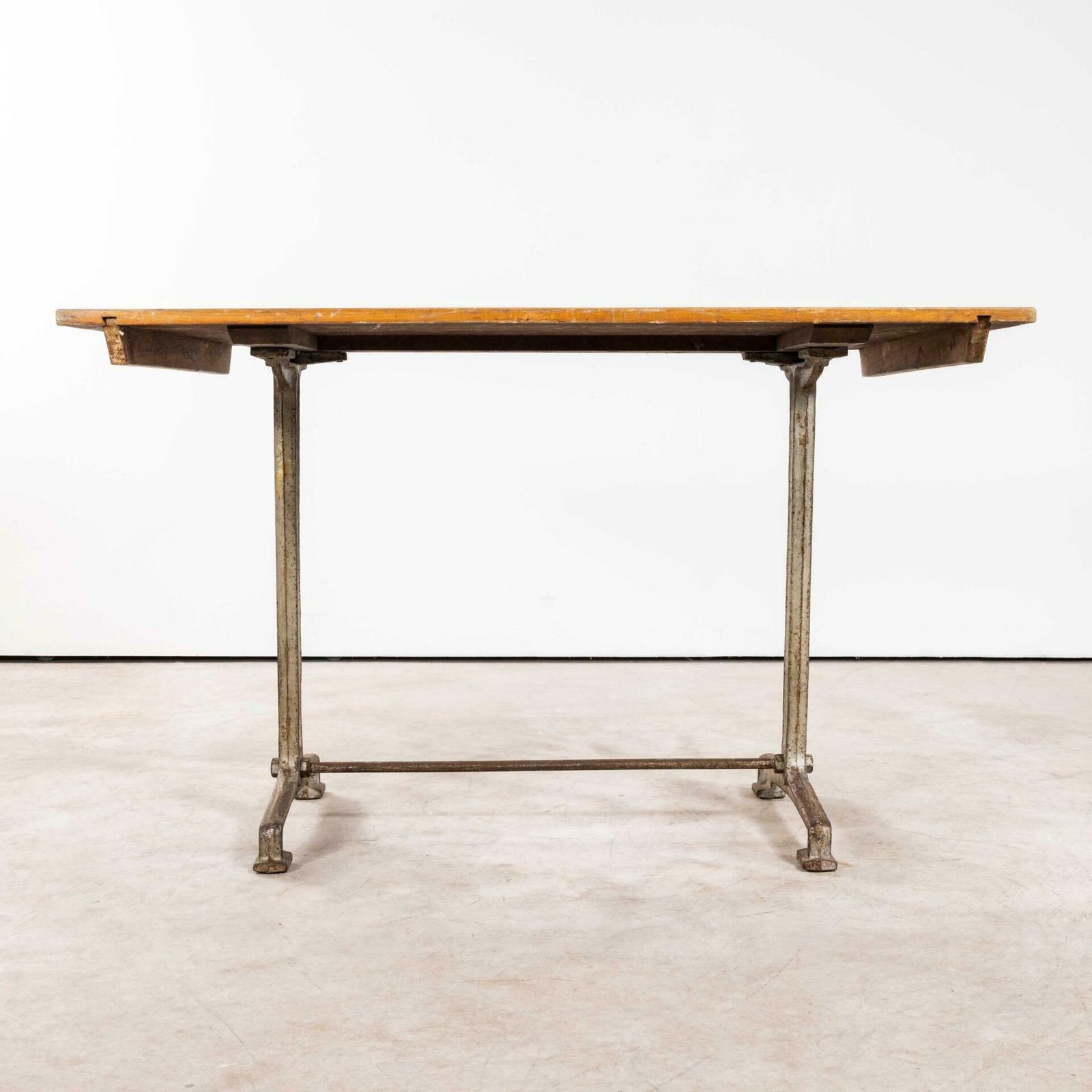 1930’s Original Cast Base Fischel Bistro Dining Table