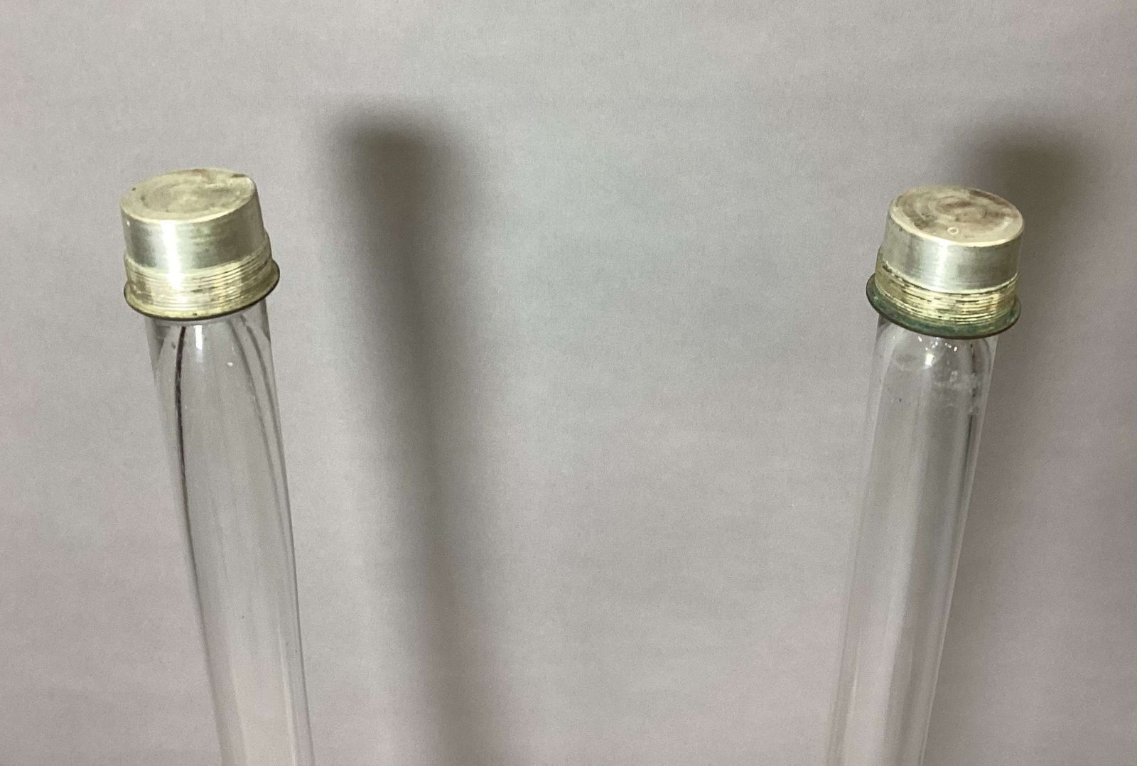 Home Decor An Impressive C19th Pair Of Very Large Trumpet Vases photo