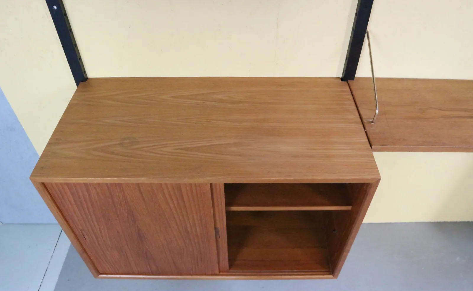 Poul Cadovius Xxl Royal System Danish Modern Teak Wall Unit Shelving, 1960 photo vintage