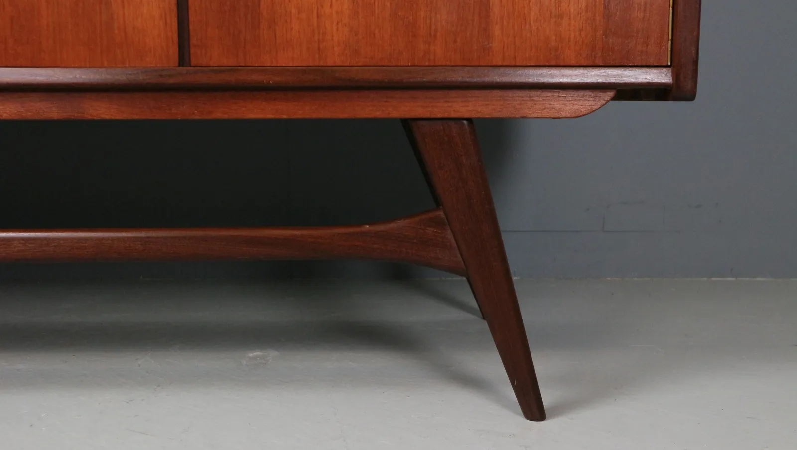 Furniture Louis Van Teeffelen Teak Highboard / Credenza For Wébé, 1960s photo