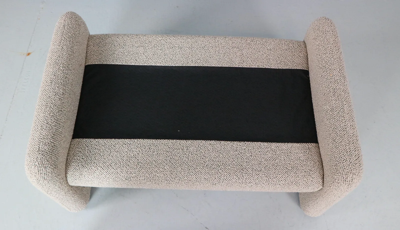 Vico Magistretti "Maralunga" 3 Seater And Footstool Re Upholstered For Cassina