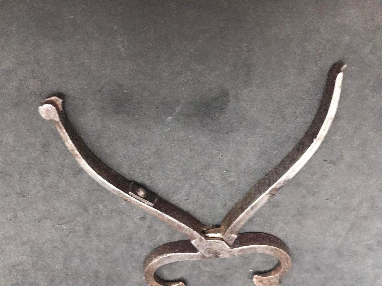 Swedish Handforged Antique 19th Century Sugar Cutter Tongs Sweden Tool Sugar Nippers Scandinavian Folk Art Primitive Viking Style Collection photo vinterior