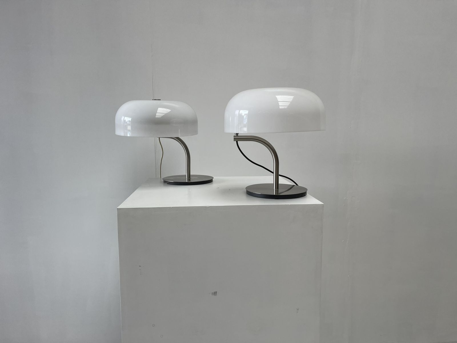 Pair Of Table Lamps By Giotto Stoppino For Valenti, 1980s photo 1250.0