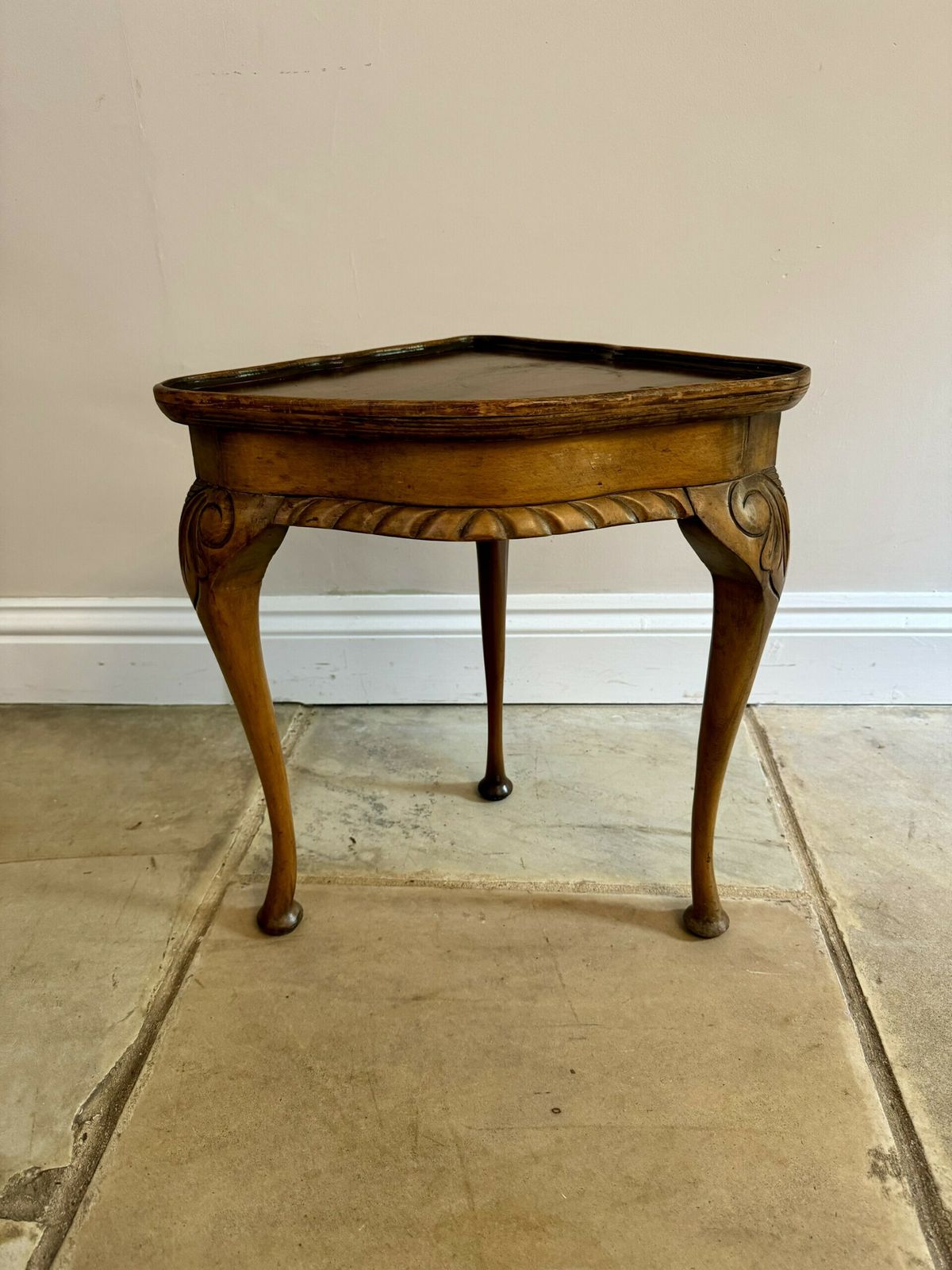 Antique Quality Burr Walnut Nest Of Five Tables photo furniture